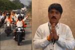 bjp mla bike stunt viral video ghanshyam chandravanshi apologizes later