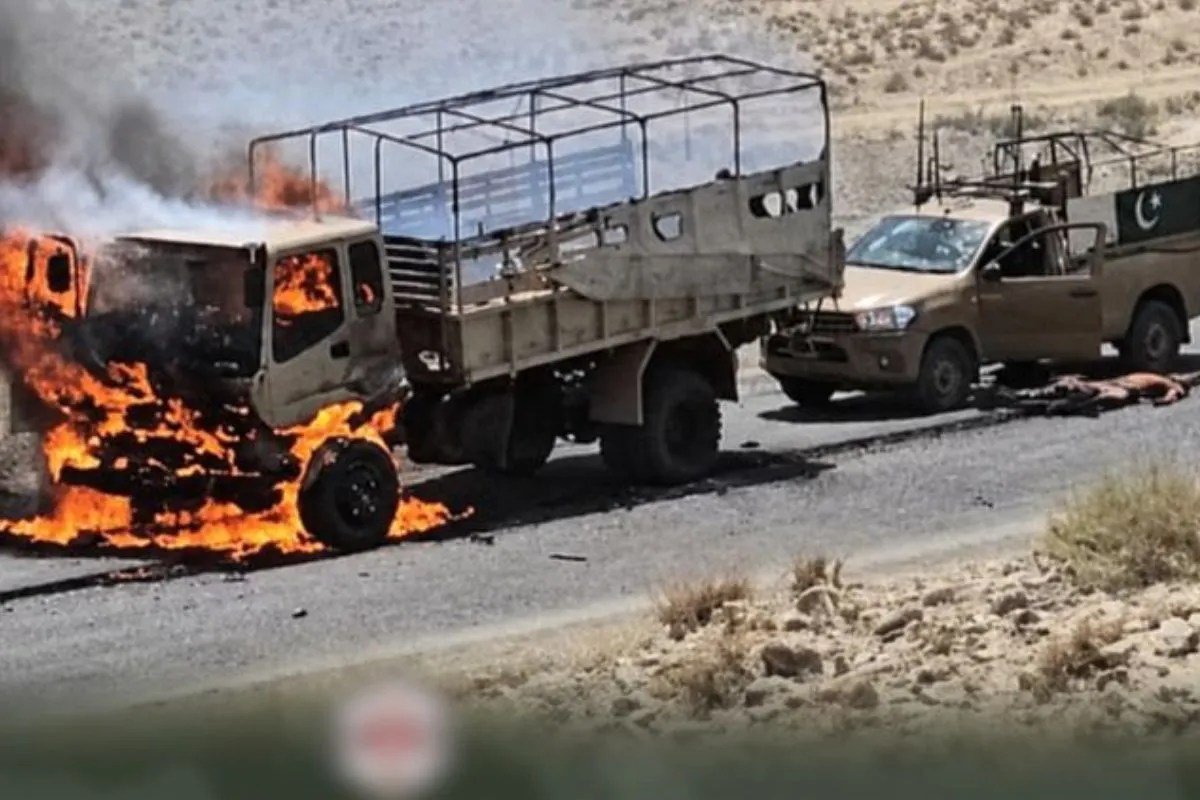 BLA Pakistan Army Attack