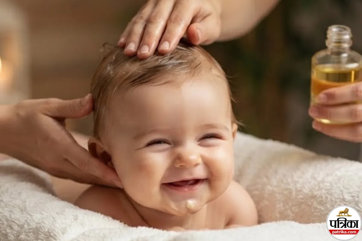 Newborn Baby Care, Baby Head Massage