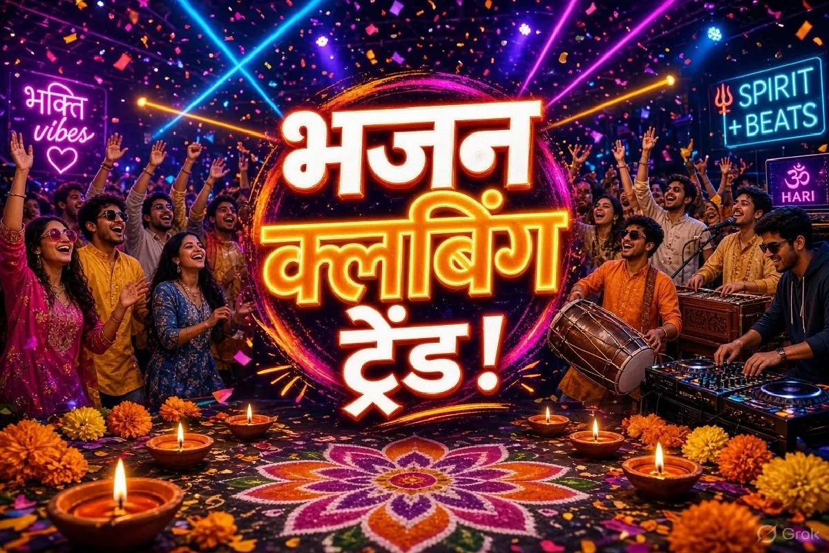 Bhajan Clubbing Trend India