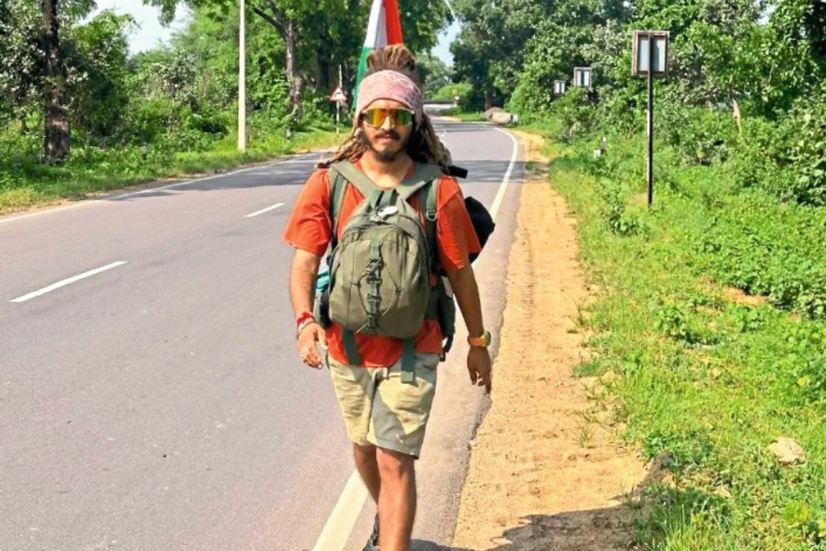 Saurabh completed 19500 km walk, new goal 20000 km