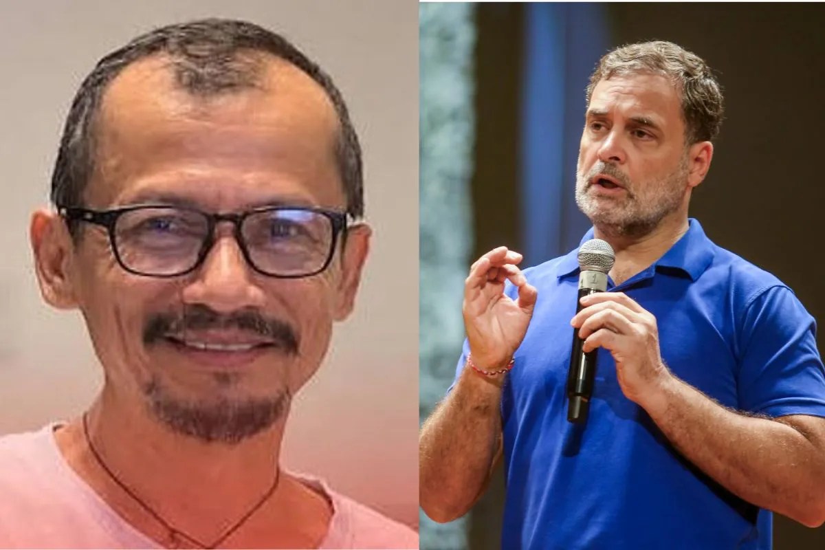 Chongtham Vikram And Rahul Gandhi