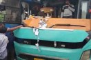 Woman dies, 9 injured in collision between ST and private bus