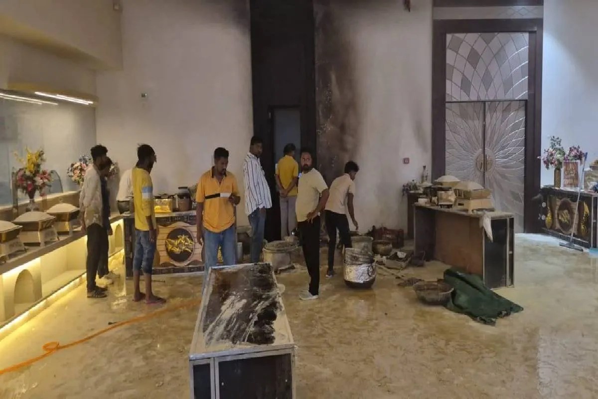Damoh Royal Damyanti Palace Fire