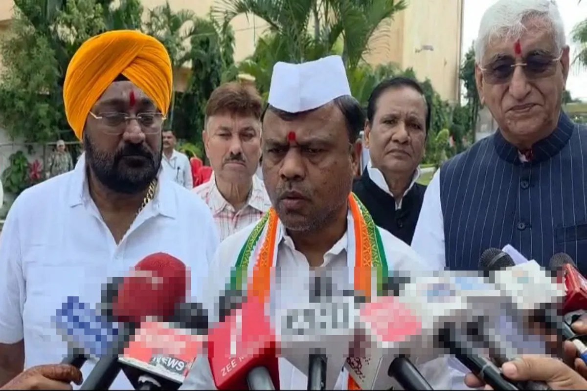 Chhattisgarh Congress president Deepak Baij in Ambikapur