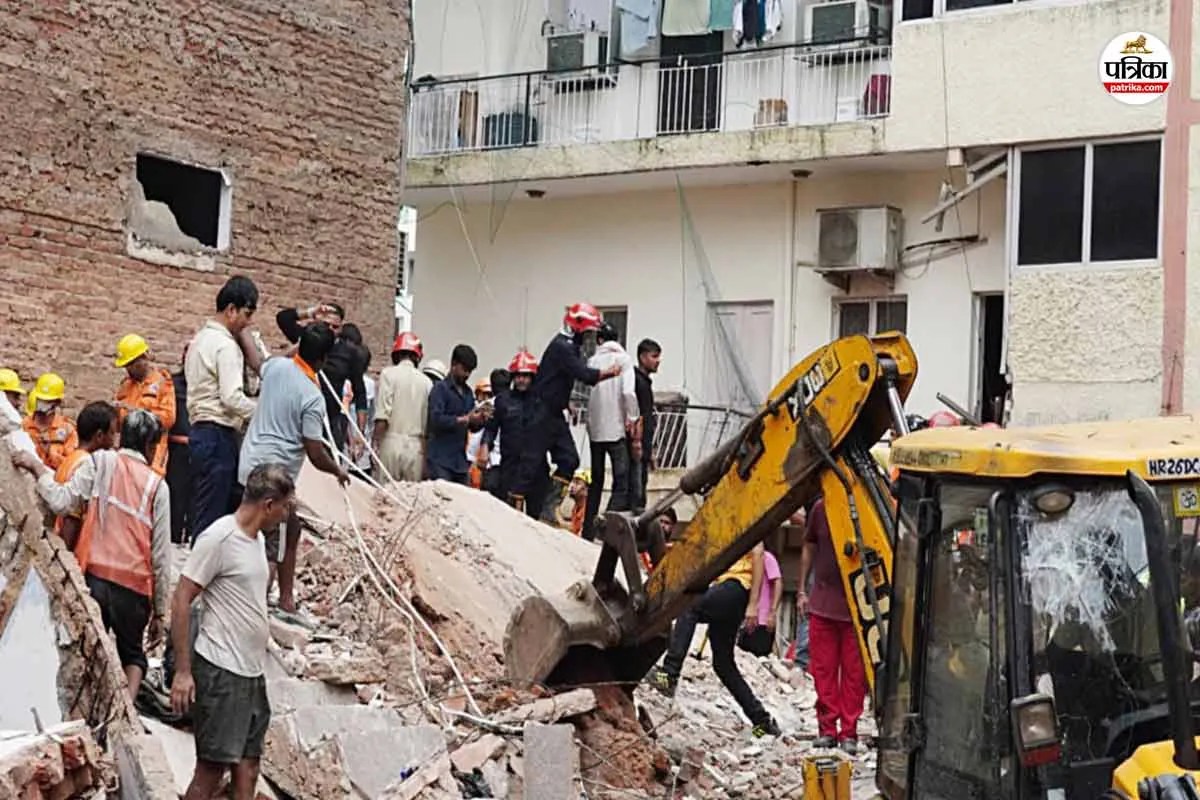Delhi Building Collapse