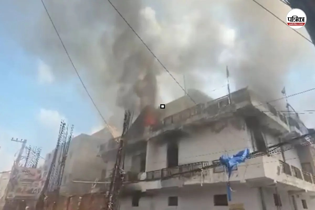 Swaroop Nagar Warehouse Fire