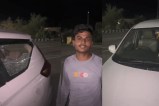 delhi-mumbai 8 lane expressway stone pelting gujarat car window smashed