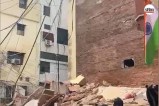 Satya Niketan building collapse