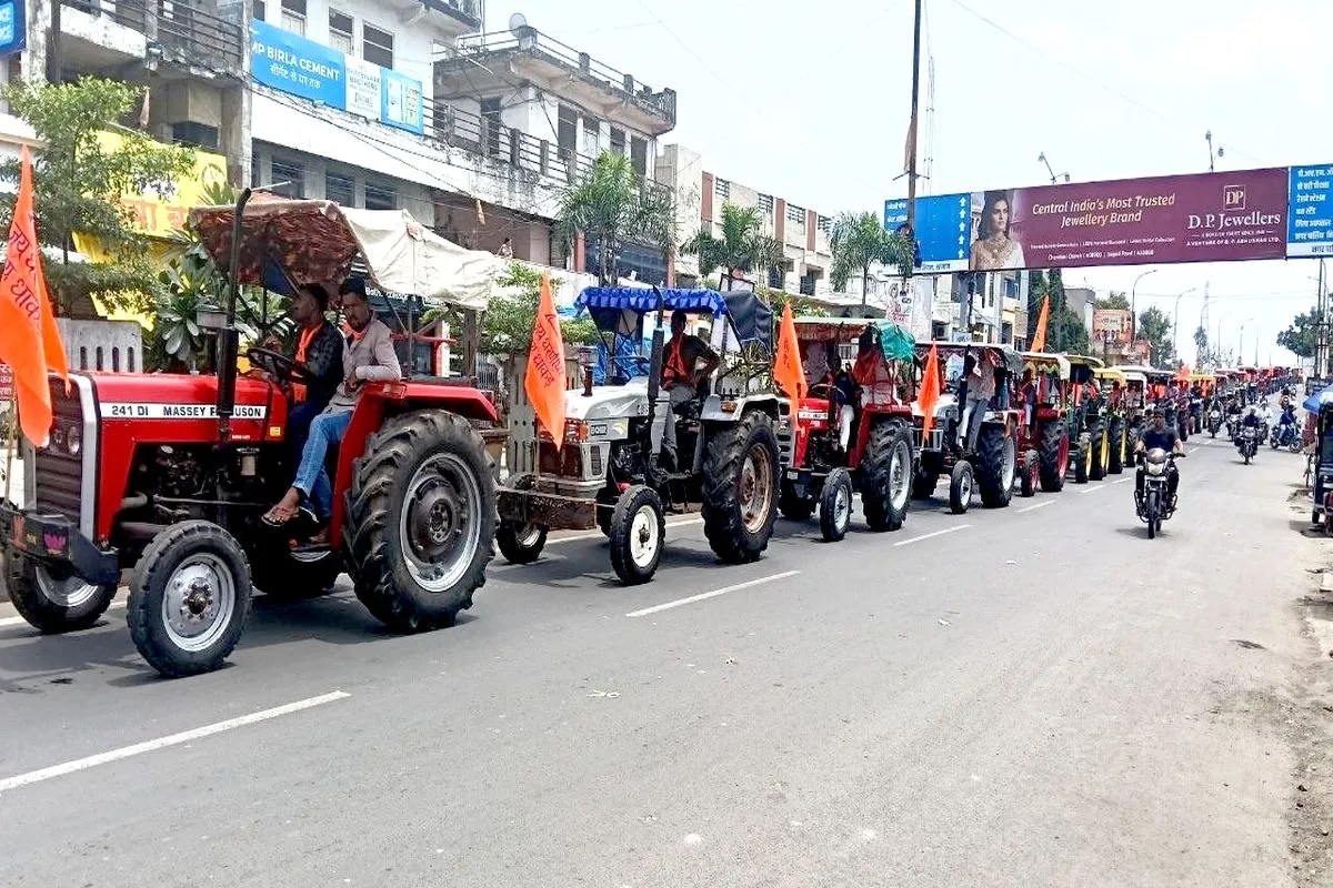 Dhakad Community Balram JanmotsavTractor Rally news