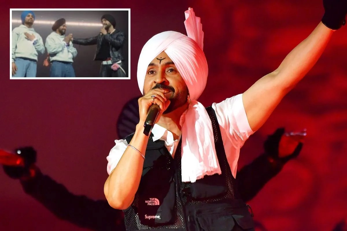 Diljit Dosanjh special gift punjabi fans in Wembley concert