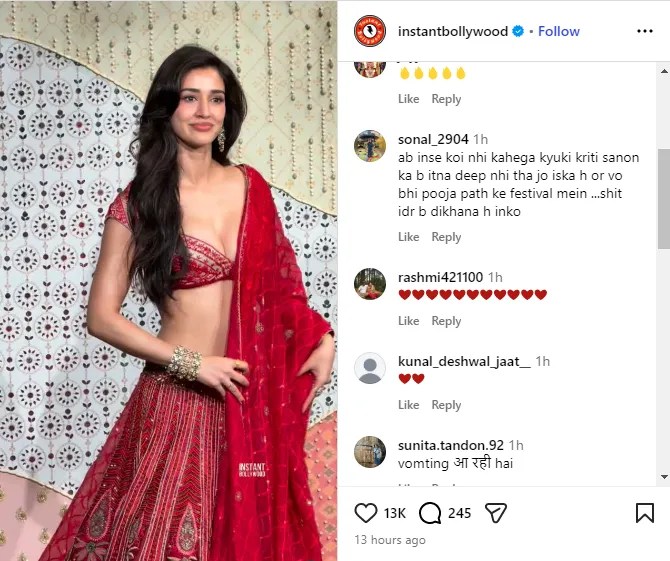 Disha Patani Ganpati Look