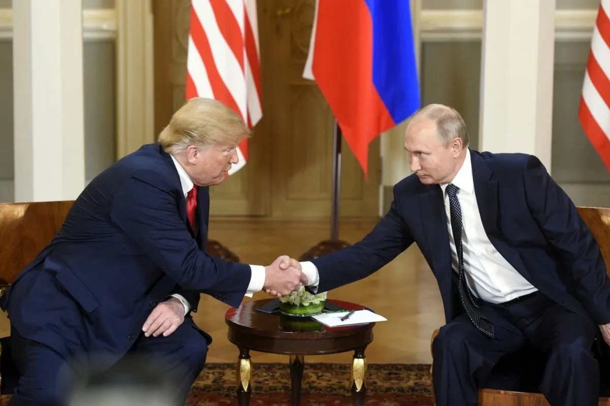 US President Donald Trump and Russian President Vladimir Putin