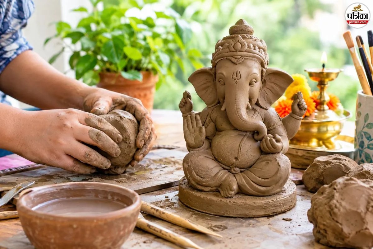 Eco Friendly Ganesh Idol