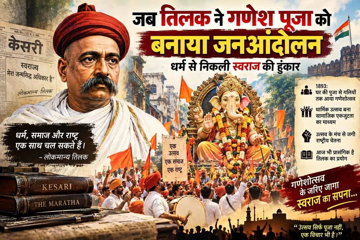 Why Tilak Started Public Ganeshotsav