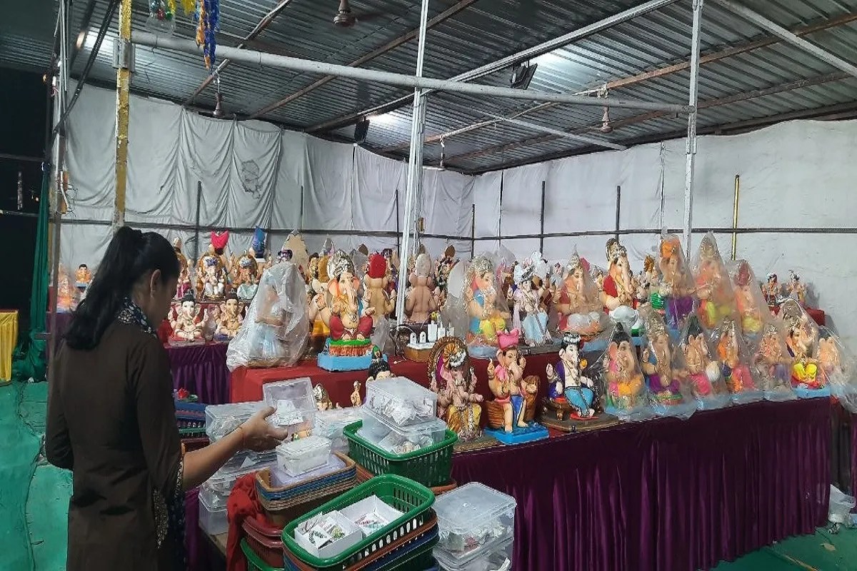 Ganesh Pratima pandal