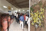 Raid in Gas Warehouse Udaypur