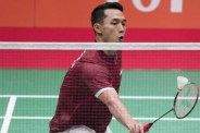 Indonesia win men's badminton team gold.