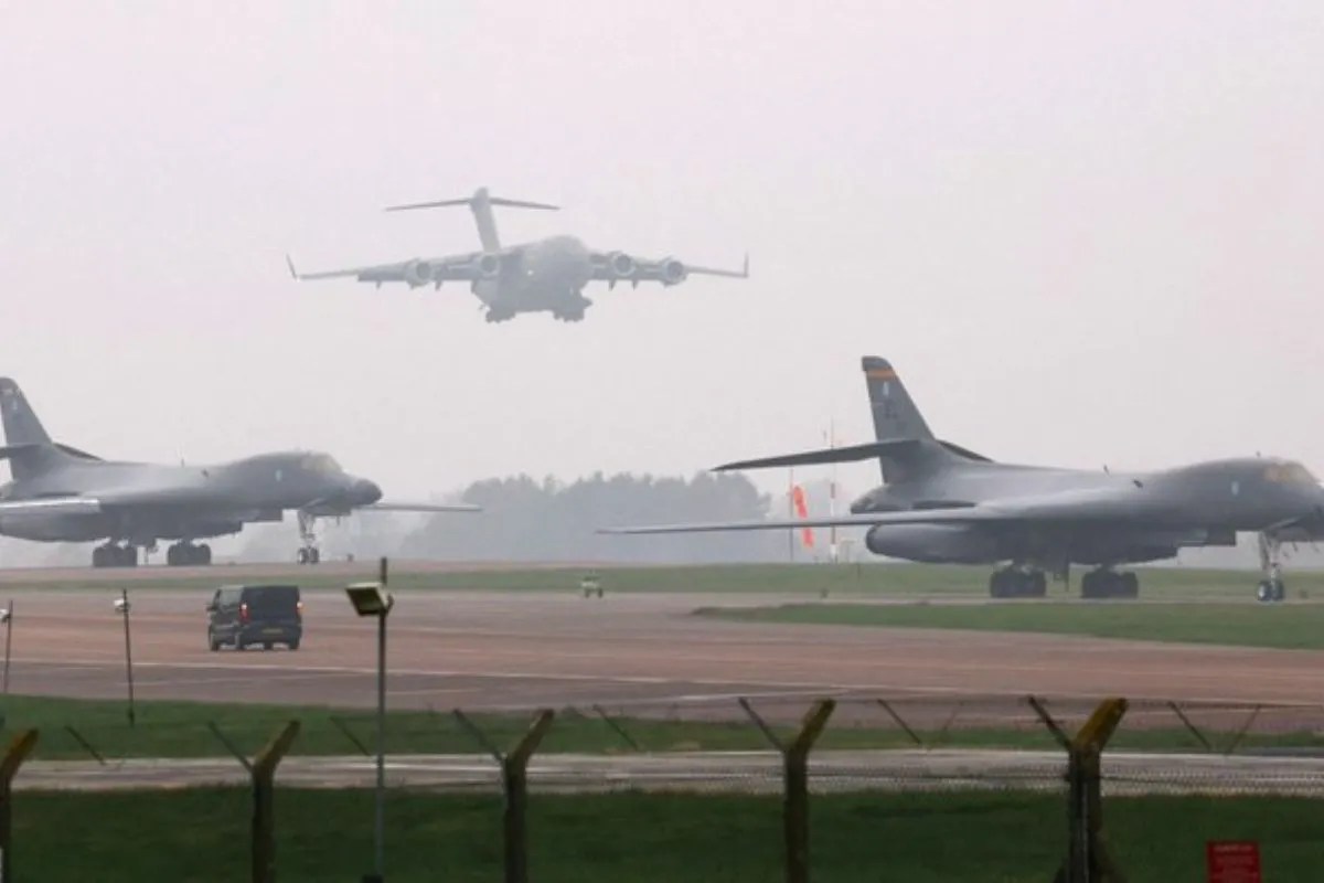 US airbase alert