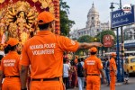 Kolkata police volunteer dress