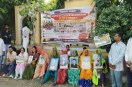 जयपुर में सीएपीएफ के 100 शहीदों के परिजनों का धरना patrika photo