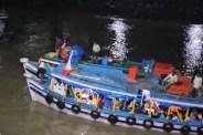 Ferry Boat Stuck