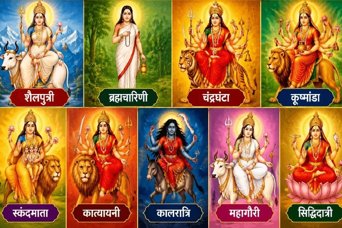 shardiya navratri 9 days 9 mantras puja vidhi dussehra