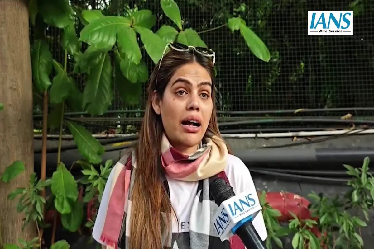 Nazia Elahi Khan Reached Ghaziabad Commissionerate