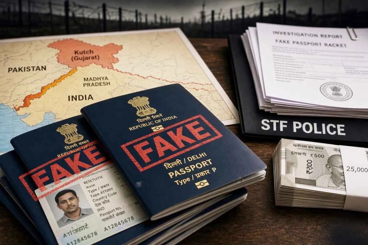 फर्जी पासपोर्ट, प्रतिकात्मक फोटो (Photo Source: AI Image)