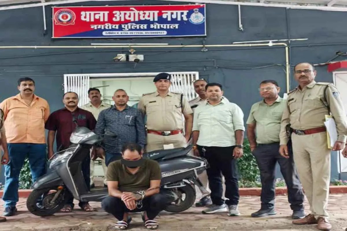 आरोपी संदीप सिंह गिरफ्तार - (Photo Source - Patrika)