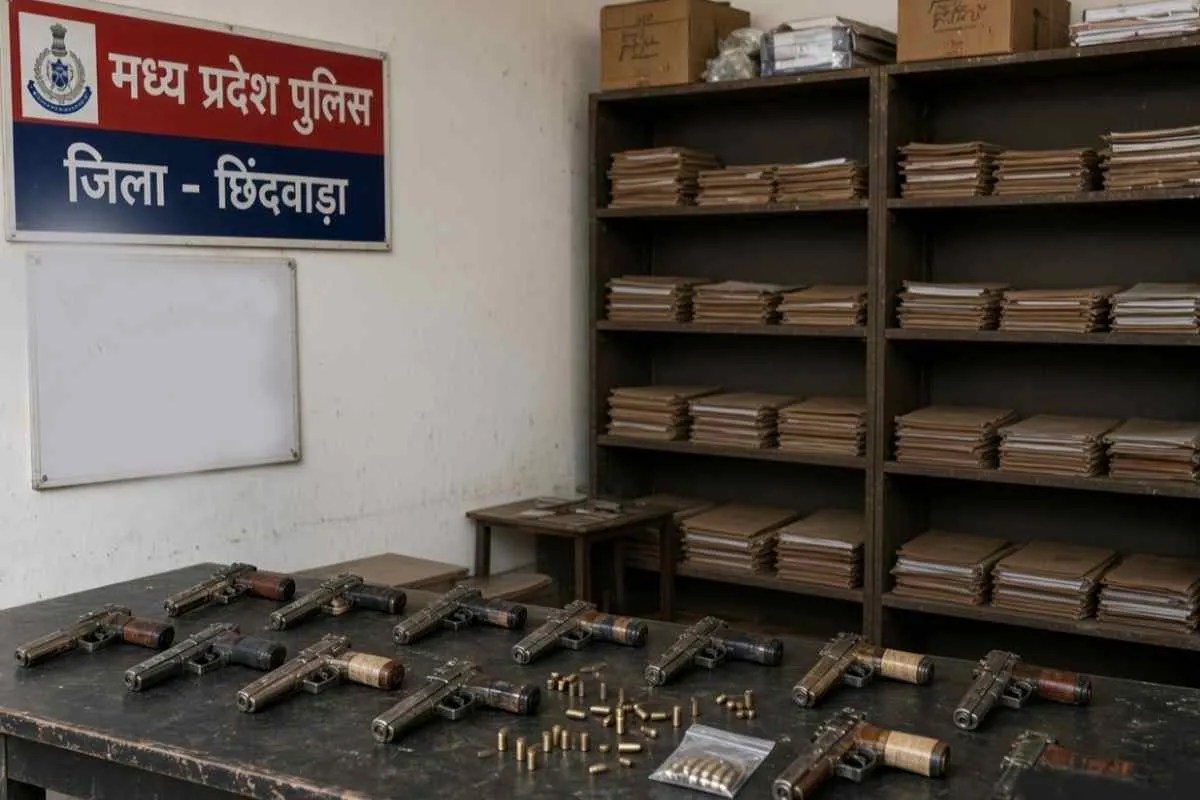 अवैध पिस्तौल व कारतूस (Photo Source: AI Image)