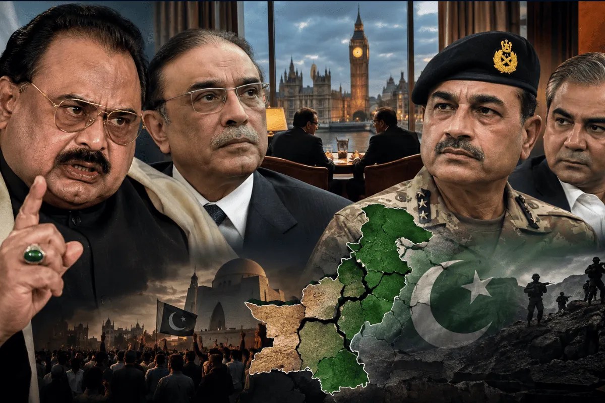 Altaf Hussain, Asim Munir, Asif Ali Zardari, Pakistan Political Crisis, Pakistan Civil War, Zardari vs Asim Munir, Asim Munir Zardari, Mohsin Naqvi, Pakistan 28th Constitutional Amendment
