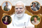 Pm modi 76th birthday akshay kumar kangana smriti irani celebrity wishes