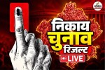 Rajasthan Nikay Chunav results Live