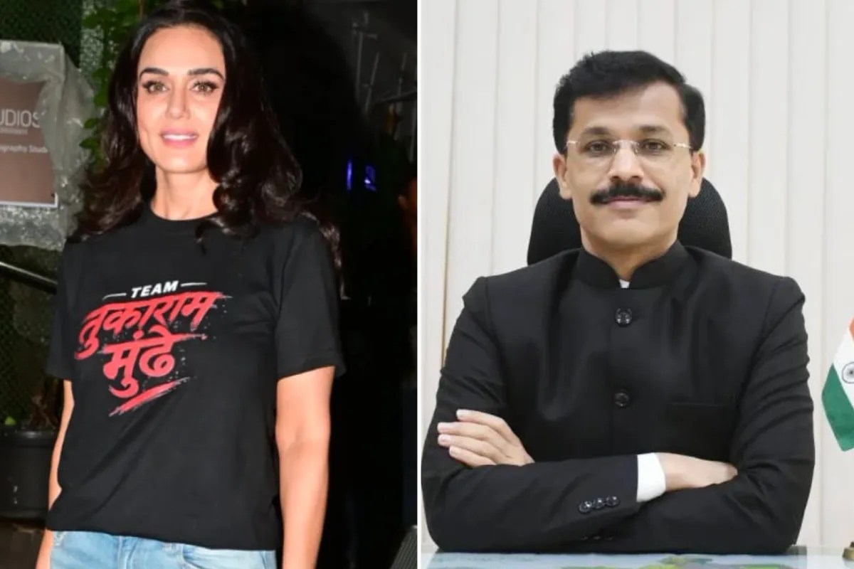 IAS Tukaram Mundhe On Preity Zinta Tshirt