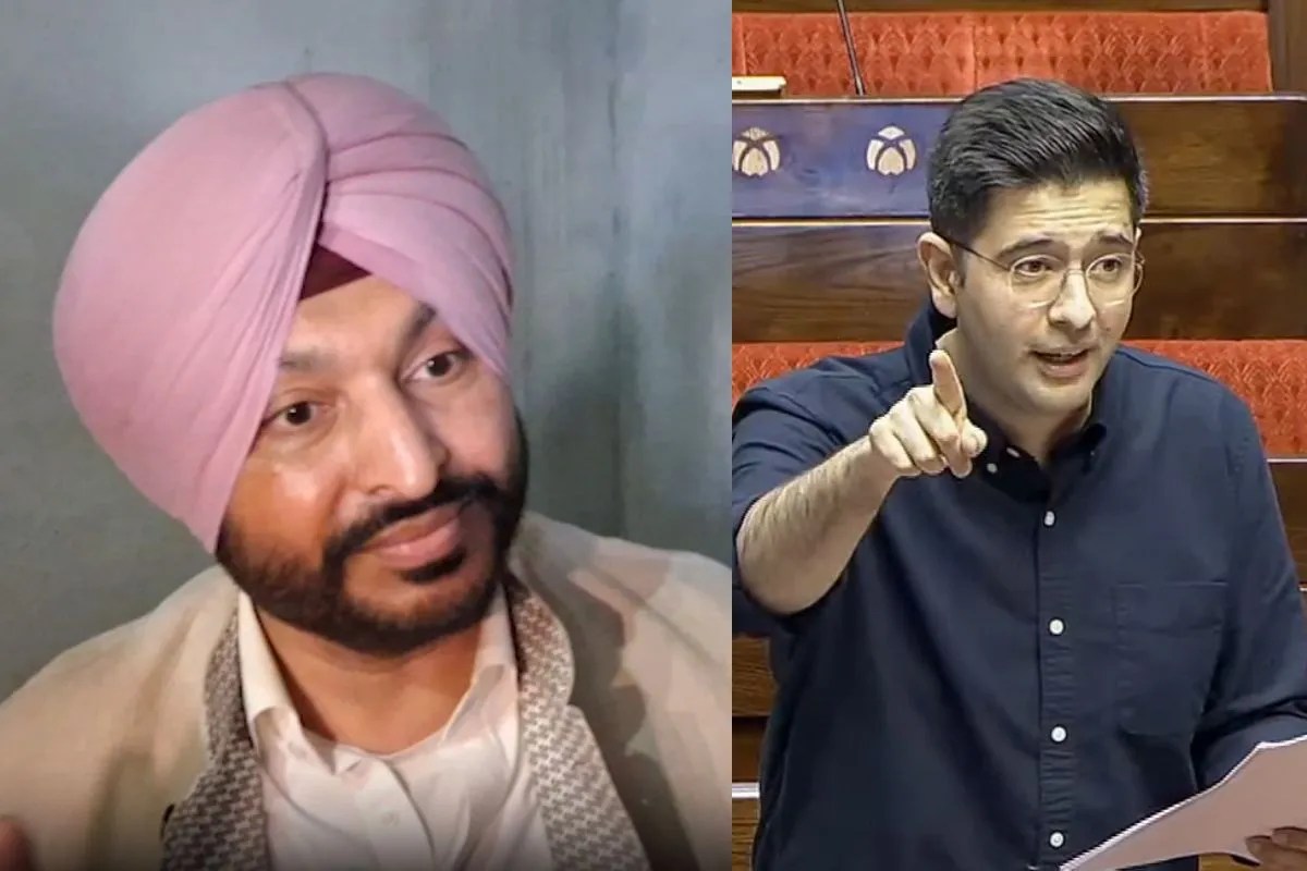 Ravneet Singh Bittu and Raghav Chadha