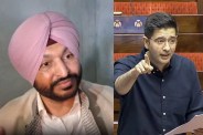 Ravneet Singh Bittu and Raghav Chadha