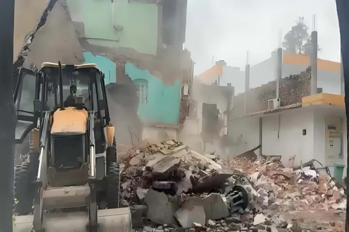 saharanpur collectorate mosque demolition what op rajbhar said