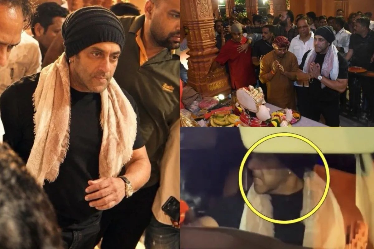Salman Khan getting angry on Driver after Fan Foot Comes Under the Car