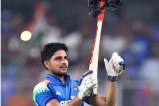Shubman Gill during IND vs WI 2nd ODI.