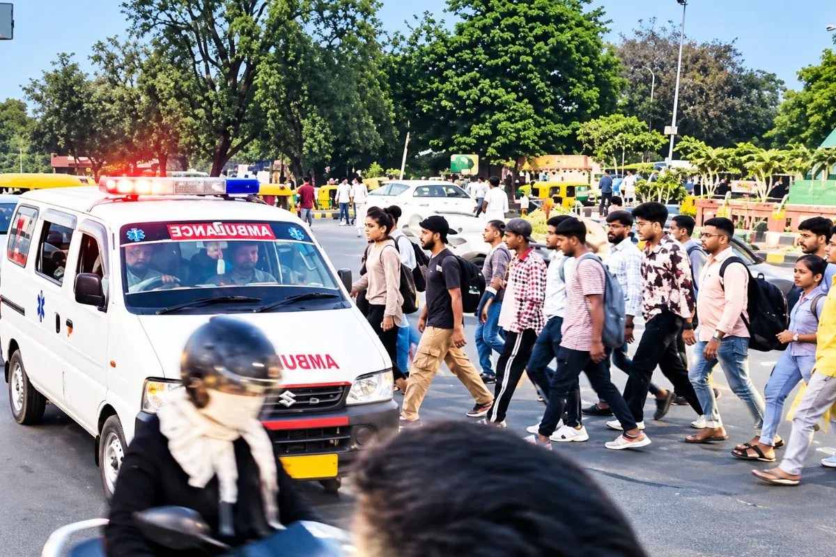 Sitapura India Gate traffic jam
