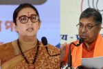Smriti Irani and satish poonia