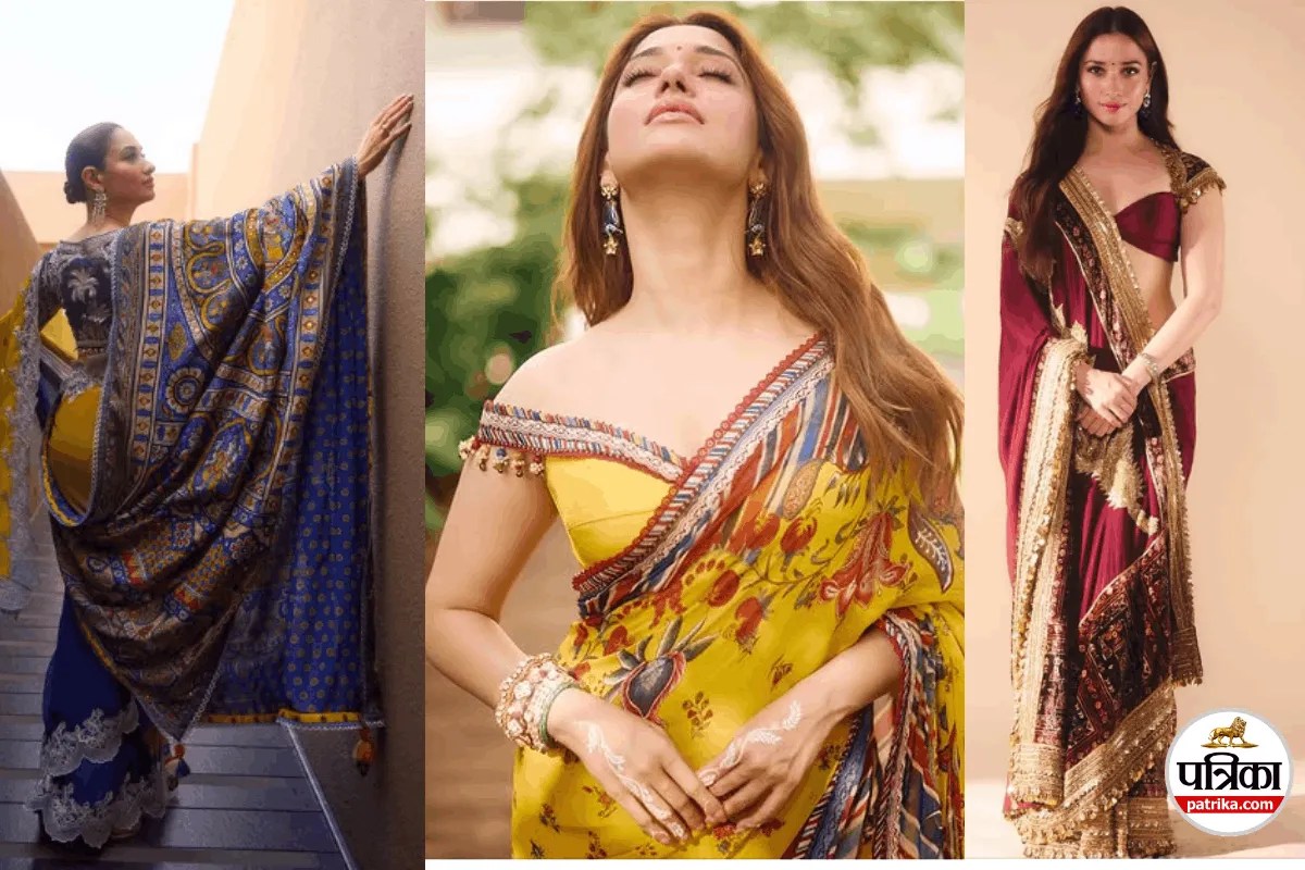 Madhubani Saree, Tamannaah Bhatia Look
