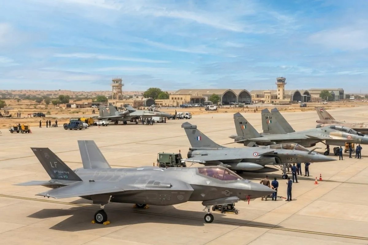 IAF Exercise Tarang Shakti 2026: राजस्थान के आसमान में गरजेगा अमेरिकी F-35 और फ्रांस का राफेल, 40 देश होंगे शामिल