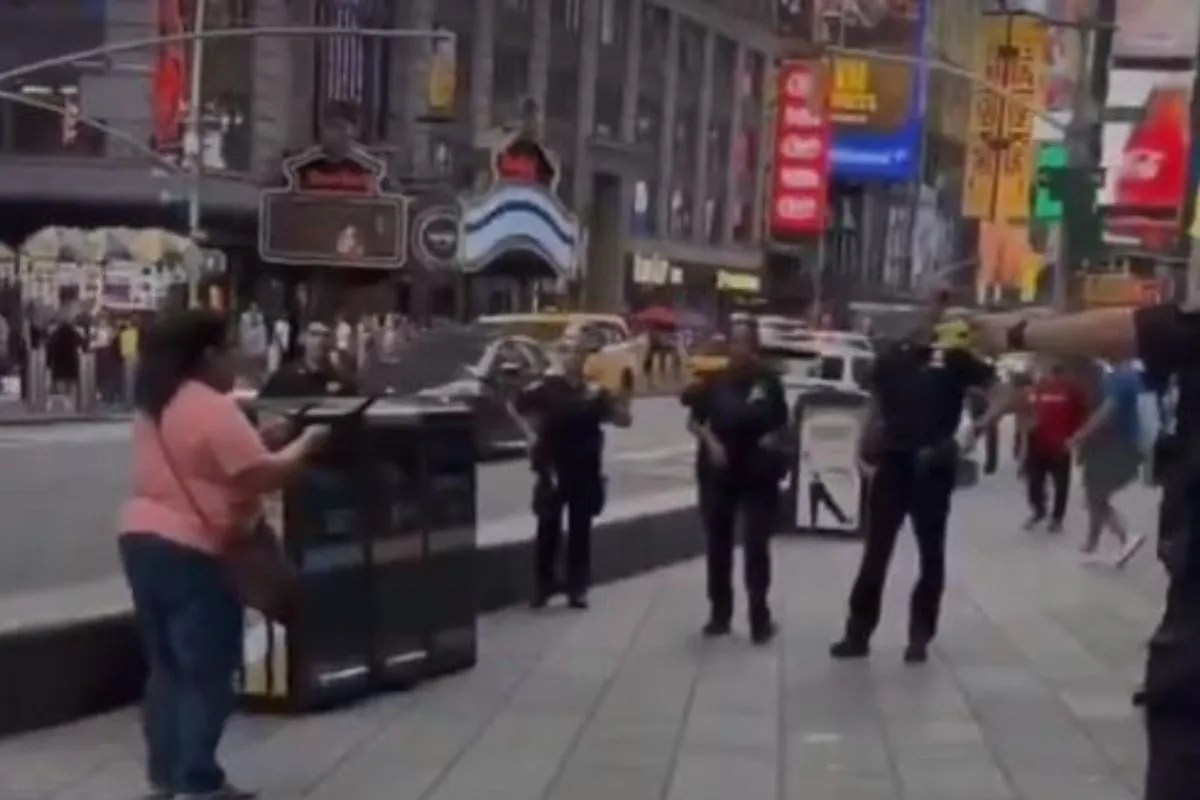 New York Times Square Stabbing.