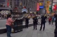 New York Times Square Stabbing.
