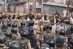 ujjain shahi masjid demolition controversy police stone pelting tear gas