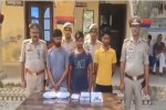 sambhal smuggling three arrested 2 kg 576 gram charas seized