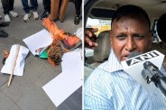 Delhi Congress Protest