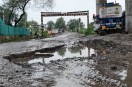 Who will take credit for these potholes? The Bina-Kanjia road, built at a cost of ₹6.5 crore, has deteriorated within three years, and motorists are getting injured every day.